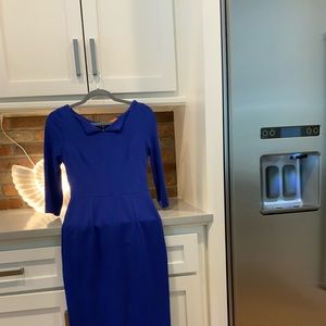 Size 4 long blue dress (Mary Crafts)
